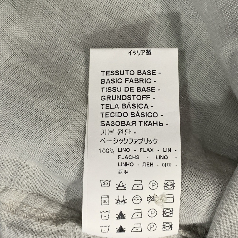 Barena Venezia Women's 100% Linen Shirt RELAXED FIT (ITALY Size 38) Size US 2 - Picture 9 of 15